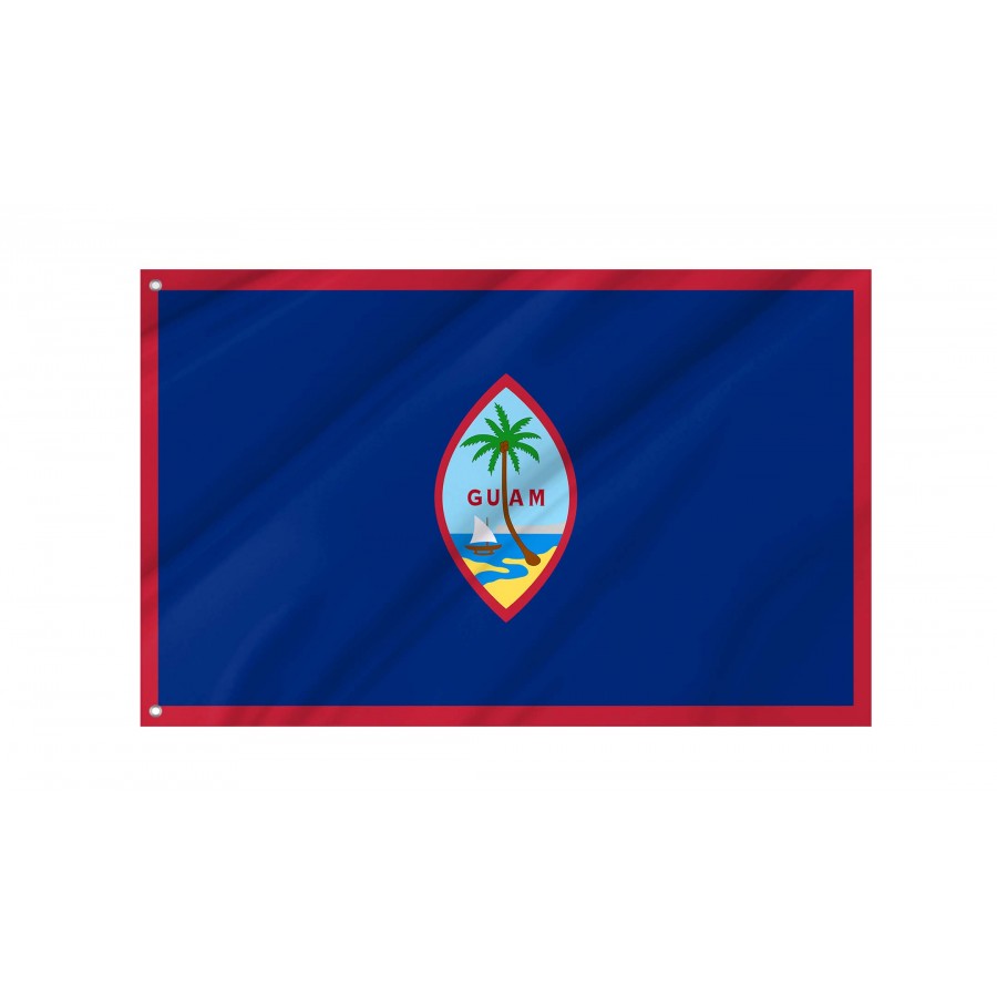 Guam Flag for Indoor & Outdoor Use, GUA01