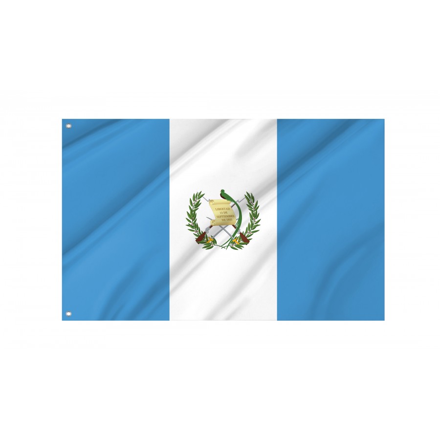 Flag of Guatemala, Patriotic Flags, Unique Design Print, Flags for Indoor & Outdoor Use