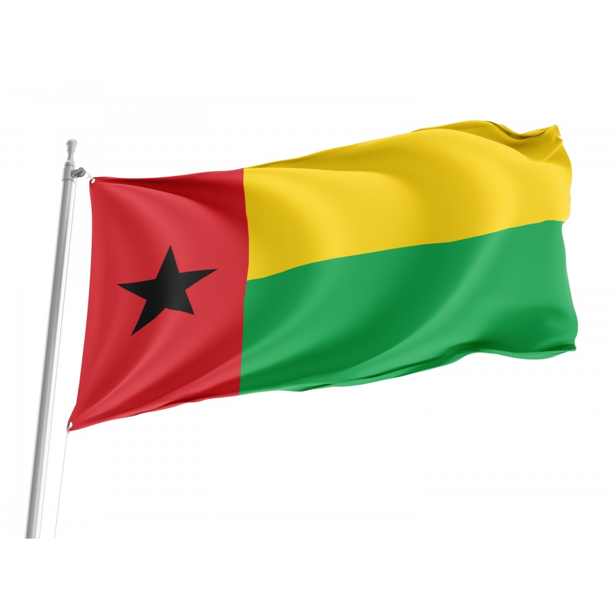 Flag of Guinea-Bissau, Patriotic Flags, Unique Design Print, Flags for Indoor & Outdoor Use