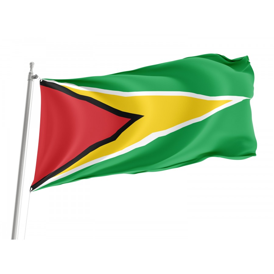 Flag of Guyana, Patriotic Flags, Unique Design Print, Flags for Indoor & Outdoor Use