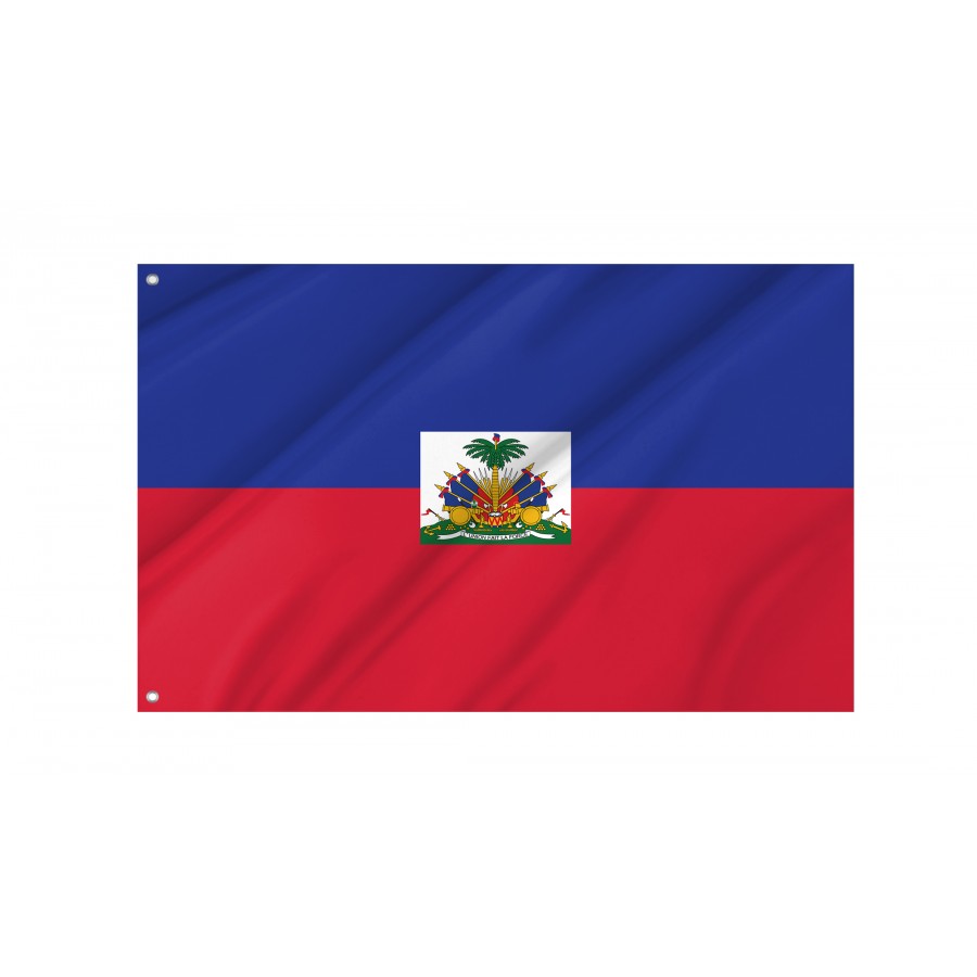 Flag of Haiti, Patriotic Flags, Unique Design Print, Flags for Indoor & Outdoor Use