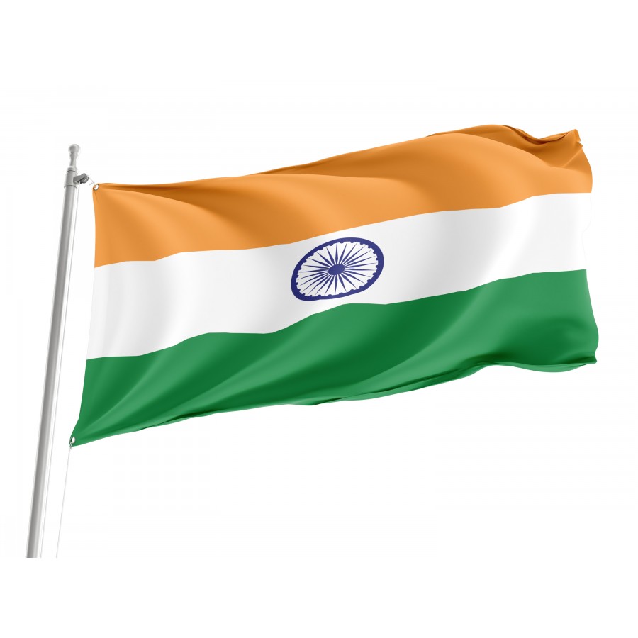 Flag of India, Patriotic Flags, Unique Design Print, Flags for Indoor & Outdoor Use