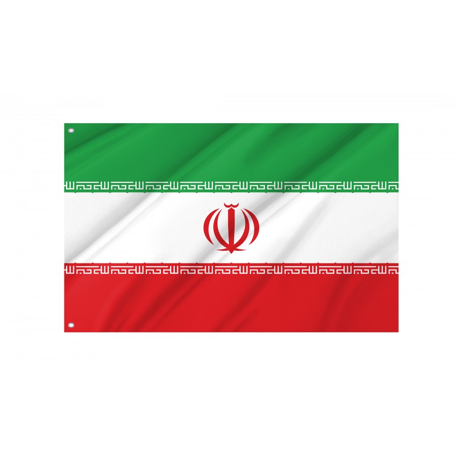 Flag of Iran, Patriotic Flags, Unique Design Print, Flags for Indoor & Outdoor Use