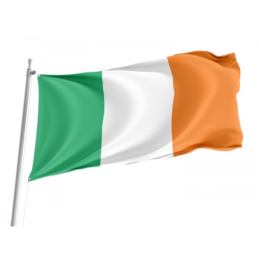 Flag of Ireland, Patriotic Flags, Unique Design Print, Flags for Indoor & Outdoor Use
