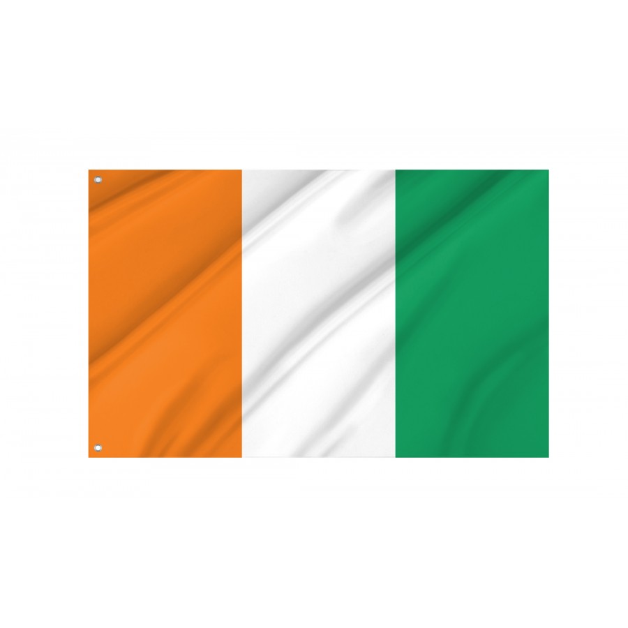 Flag of Ivory Coast, Patriotic Flags, Unique Design Print, Flags for Indoor & Outdoor Use