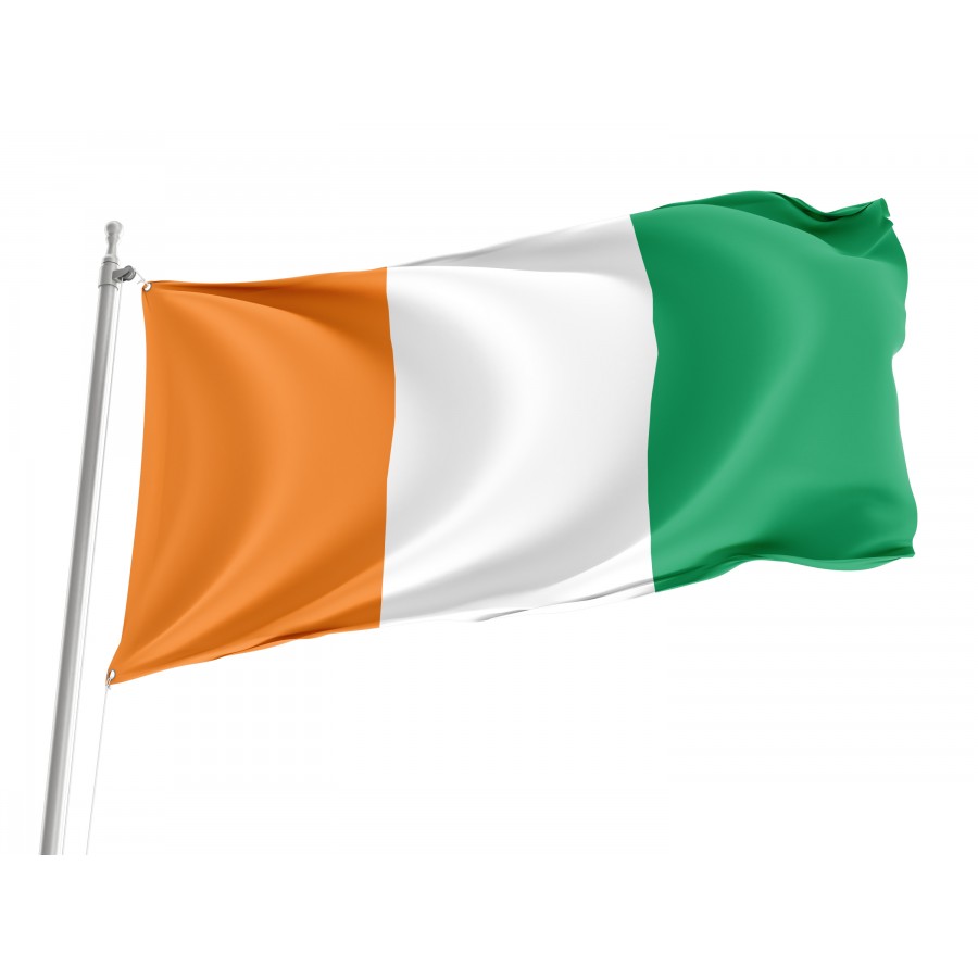 Flag of Ivory Coast, Patriotic Flags, Unique Design Print, Flags for Indoor & Outdoor Use