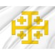 Kingdom of Jerusalem Flag for Indoor & Outdoor Use - Imagine 2