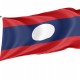 Laos Flag for Indoor & Outdoor Use - Imagine 1