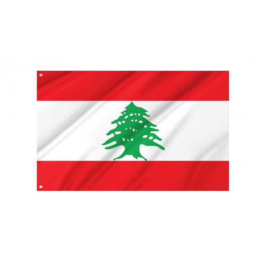 Flag of Lebanon, Patriotic Flags, Unique Design Print, Flags for Indoor & Outdoor Use