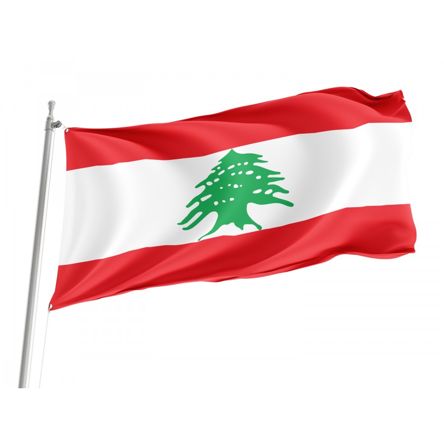 Flag of Lebanon, Patriotic Flags, Unique Design Print, Flags for Indoor & Outdoor Use
