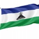 Lesotho Flag for Indoor & Outdoor Use - Imagine 1