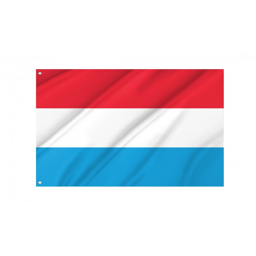 Flag of Luxembourg, Patriotic Flags, Unique Design Print, Flags for Indoor & Outdoor Use