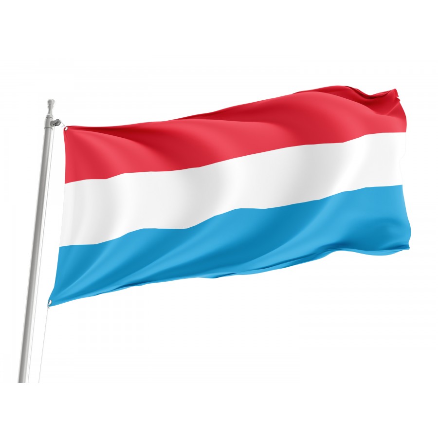 Flag of Luxembourg, Patriotic Flags, Unique Design Print, Flags for Indoor & Outdoor Use