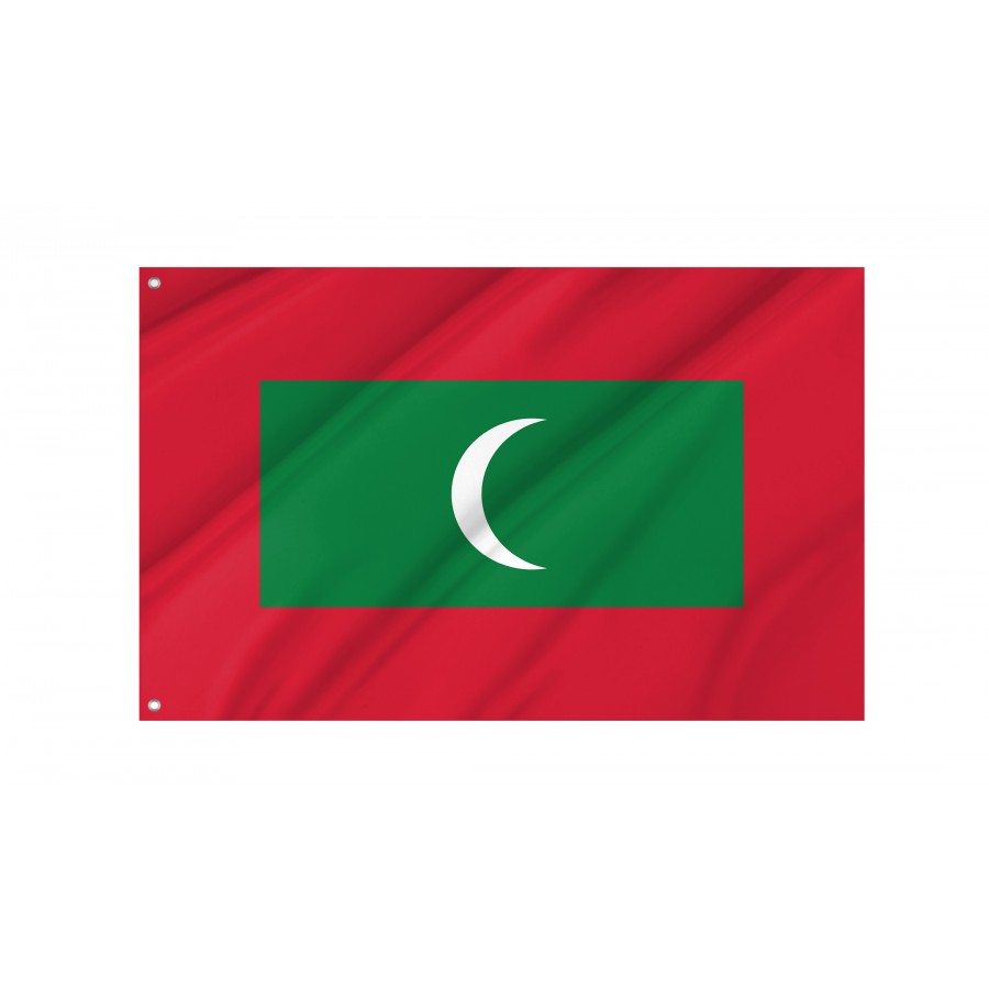 Flag of Maldives, Patriotic Flags, Unique Design Print, Flags for Indoor & Outdoor Use