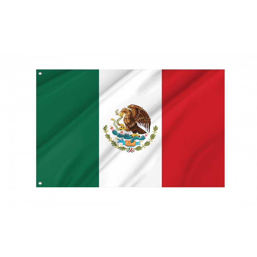 Flag of Mexico, Patriotic Flags, Unique Design Print, Flags for Indoor & Outdoor Use