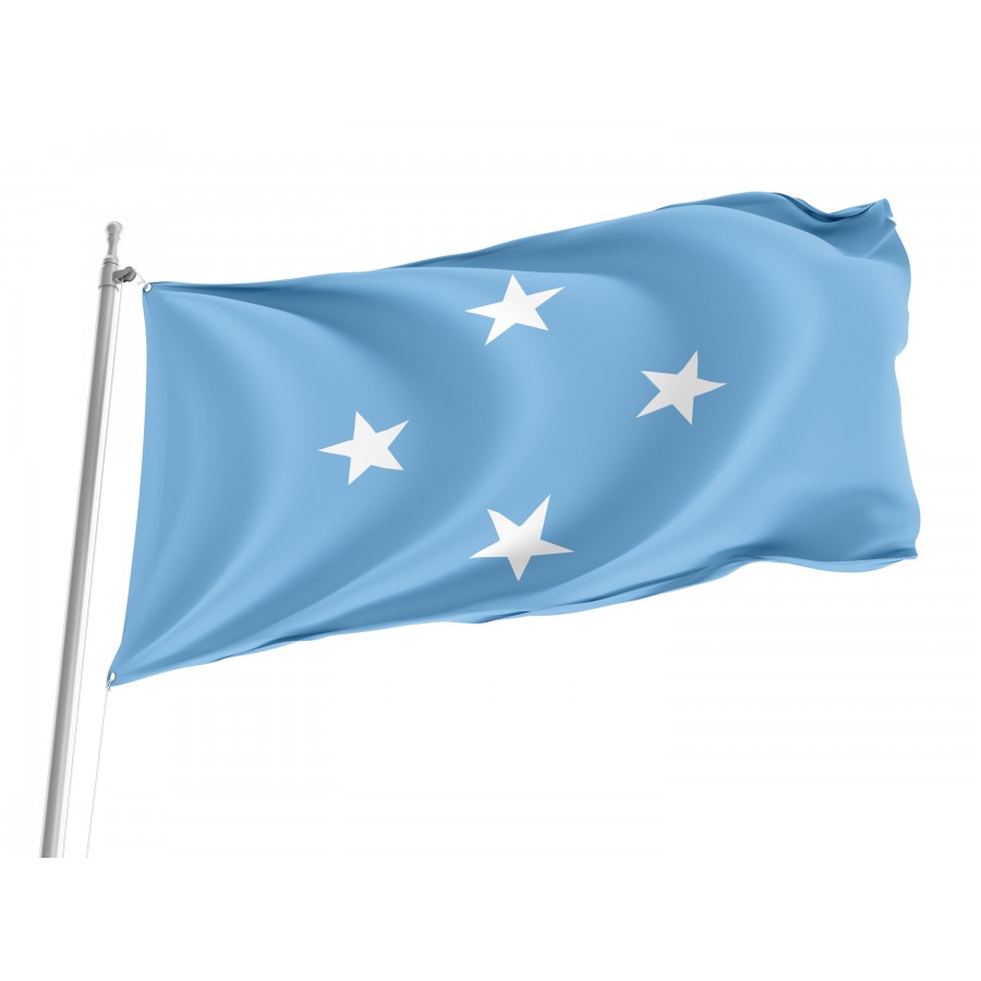 Flag of Micronesia, Patriotic Flags, Unique Design Print, Flags for Indoor & Outdoor Use