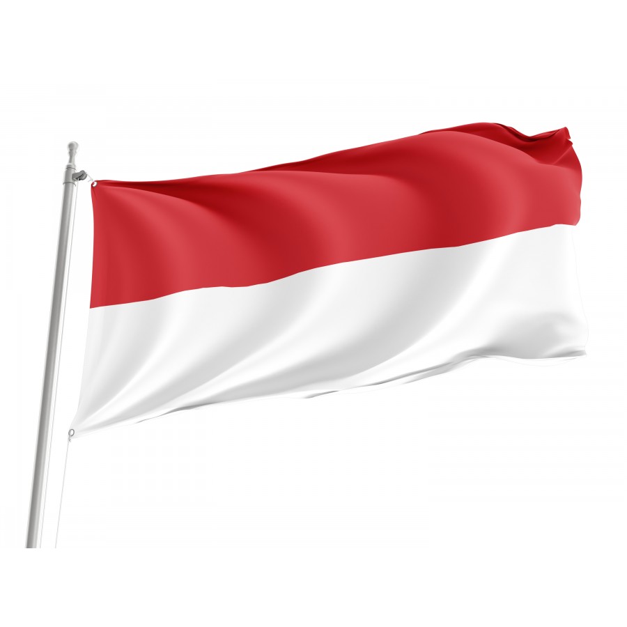 Flag of Monaco, Patriotic Flags, Unique Design Print, Flags for Indoor & Outdoor Use