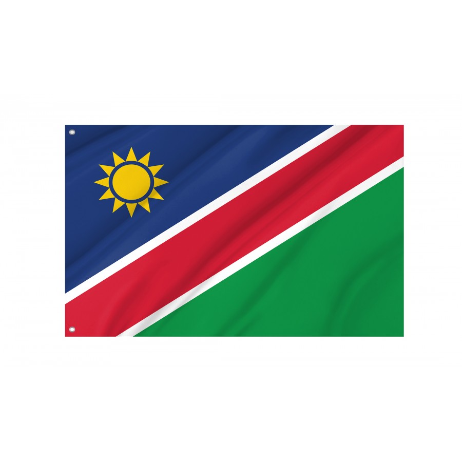 Flag of Namibia, Patriotic Flags, Unique Design Print, Flags for Indoor & Outdoor Use
