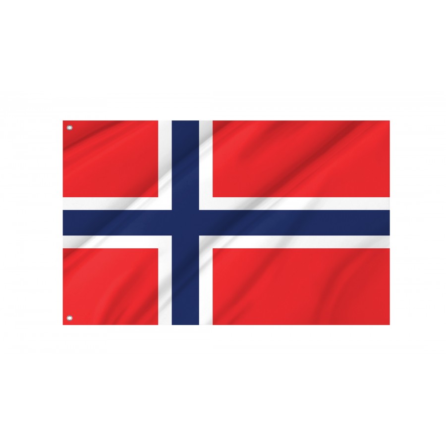 Flag of Norway, Patriotic Flags, Unique Design Print, Flags for Indoor & Outdoor Use