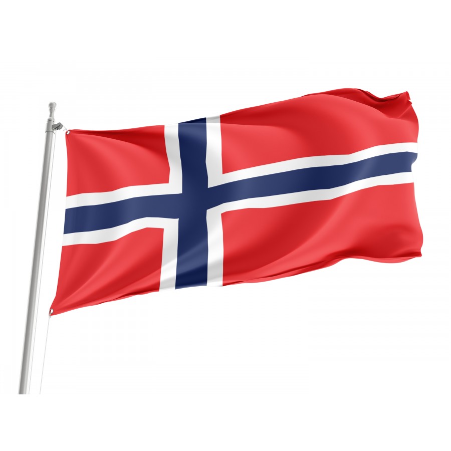 Flag of Norway, Patriotic Flags, Unique Design Print, Flags for Indoor & Outdoor Use