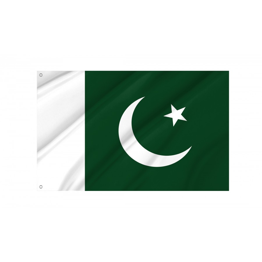 Flag of Pakistan, Patriotic Flags, Unique Design Print, Flags for Indoor & Outdoor Use