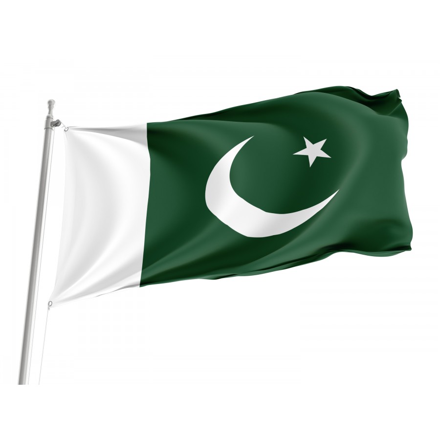 Flag of Pakistan, Patriotic Flags, Unique Design Print, Flags for Indoor & Outdoor Use