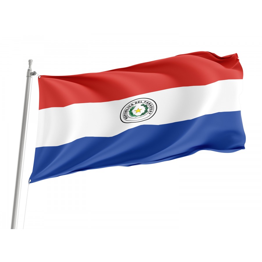 Flag of Paraguay, Patriotic Flags, Unique Design Print, Flags for Indoor & Outdoor Use
