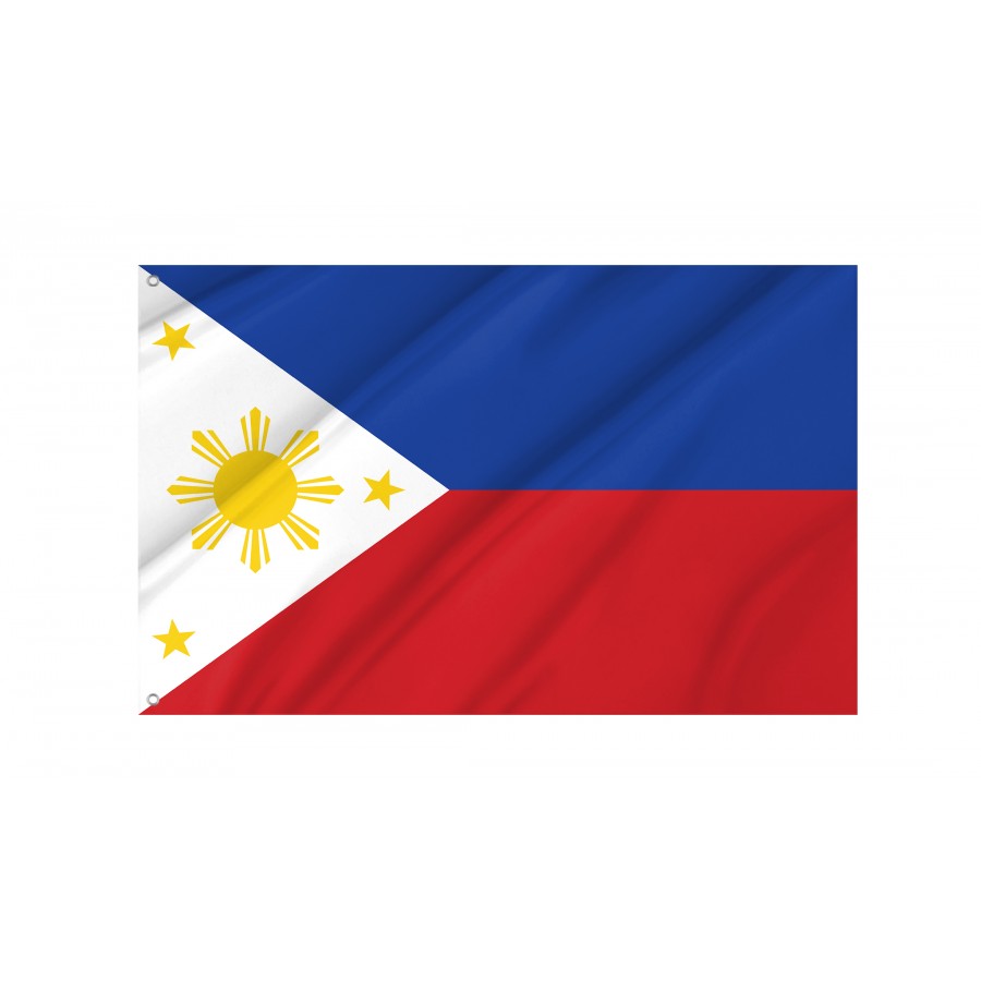Flag of Philippines, Patriotic Flags, Unique Design Print, Flags for Indoor & Outdoor Use