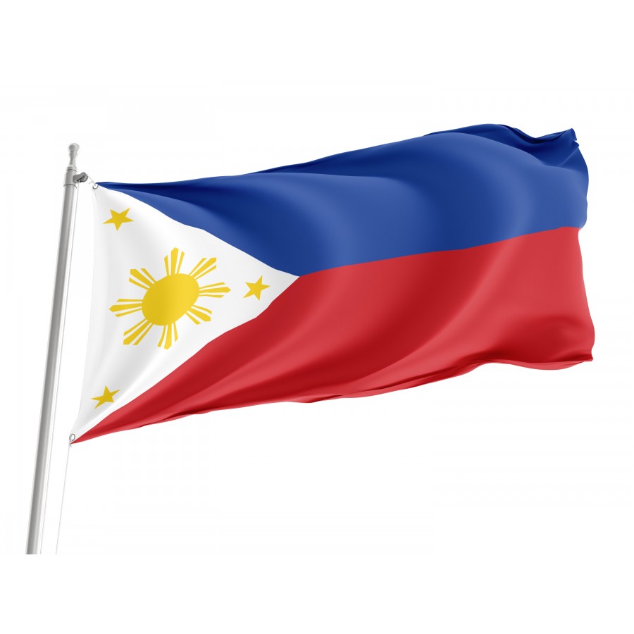 Flag of Philippines, Patriotic Flags, Unique Design Print, Flags for Indoor & Outdoor Use