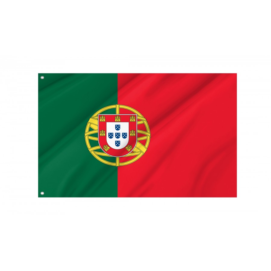 Flag of Portugal, Patriotic Flags, Unique Design Print, Flags for Indoor & Outdoor Use
