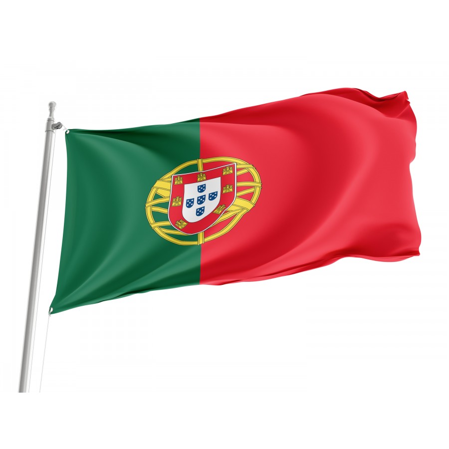 Flag of Portugal, Patriotic Flags, Unique Design Print, Flags for Indoor & Outdoor Use