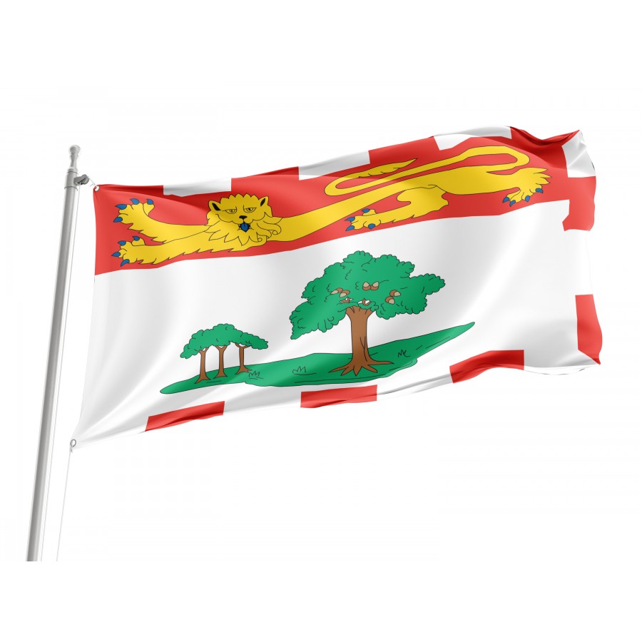 Flag of Prince Edward Island, Patriotic Flags, Unique Design Print, Flags for Indoor & Outdoor Use