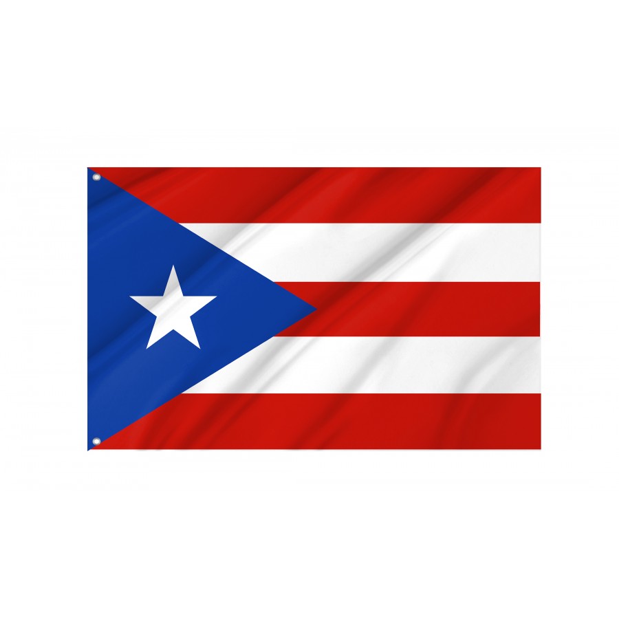 Flag Of Puerto Rico, Patriotic Flags, Unique Design Print, Flags For Indoor & Outdoor Use - High Quality Puerto Rico for Indoor and Outdoor Use