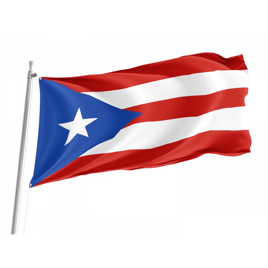 Flag Of Puerto Rico, Patriotic Flags, Unique Design Print, Flags For Indoor & Outdoor Use - High Quality Puerto Rico for Indoor and Outdoor Use