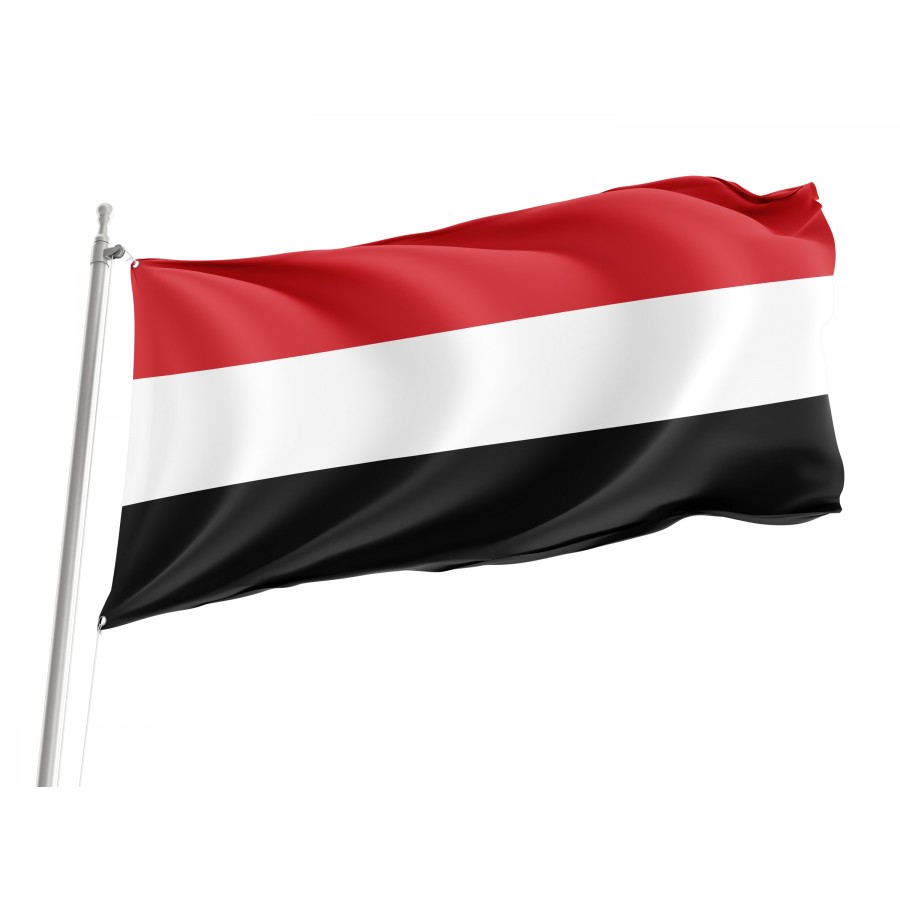 Flag of Republic of Yemen, Patriotic Flags, Unique Design Print, Flags for Indoor & Outdoor Use