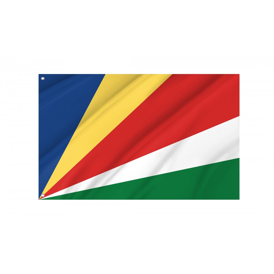 Flag of Seychelles, Patriotic Flags, Unique Design Print, Flags for Indoor & Outdoor Use