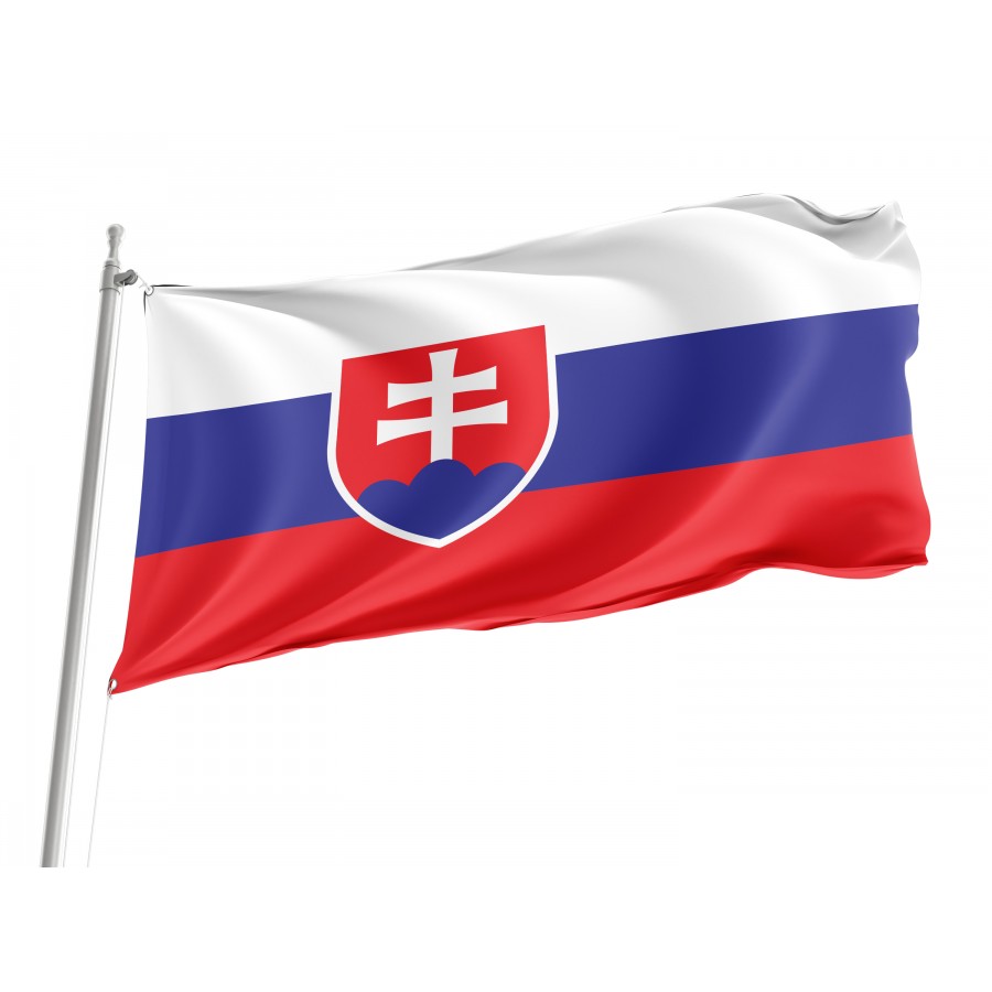 Flag of Slovakia, Patriotic Flags, Unique Design Print, Flags for Indoor & Outdoor Use