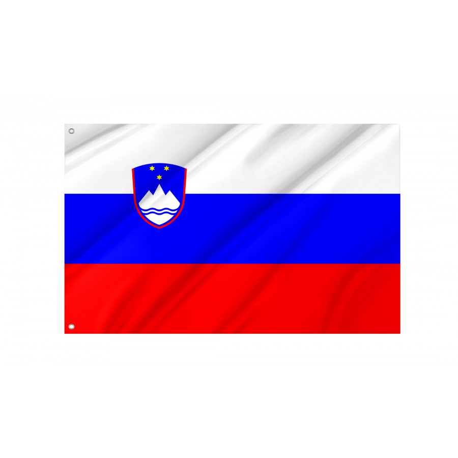 Flag of Slovenia, Patriotic Flags, Unique Design Print, Flags for Indoor & Outdoor Use