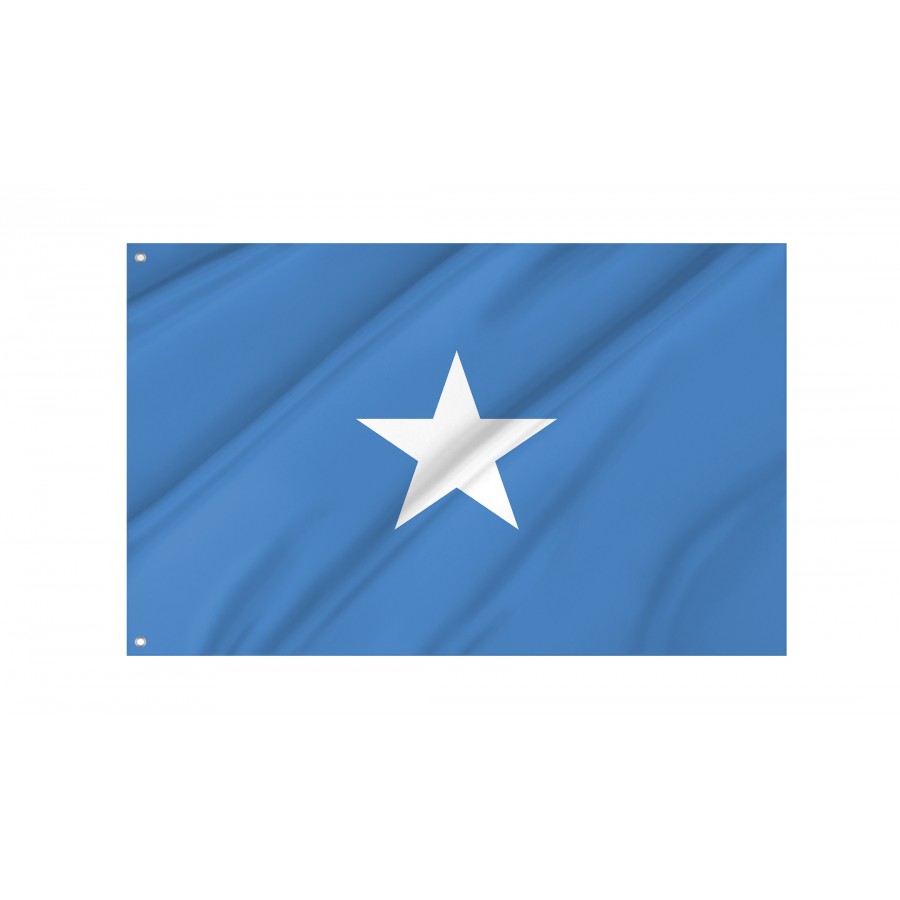 Flag of Somalia, Patriotic Flags, Unique Design Print, Flags for Indoor & Outdoor Use