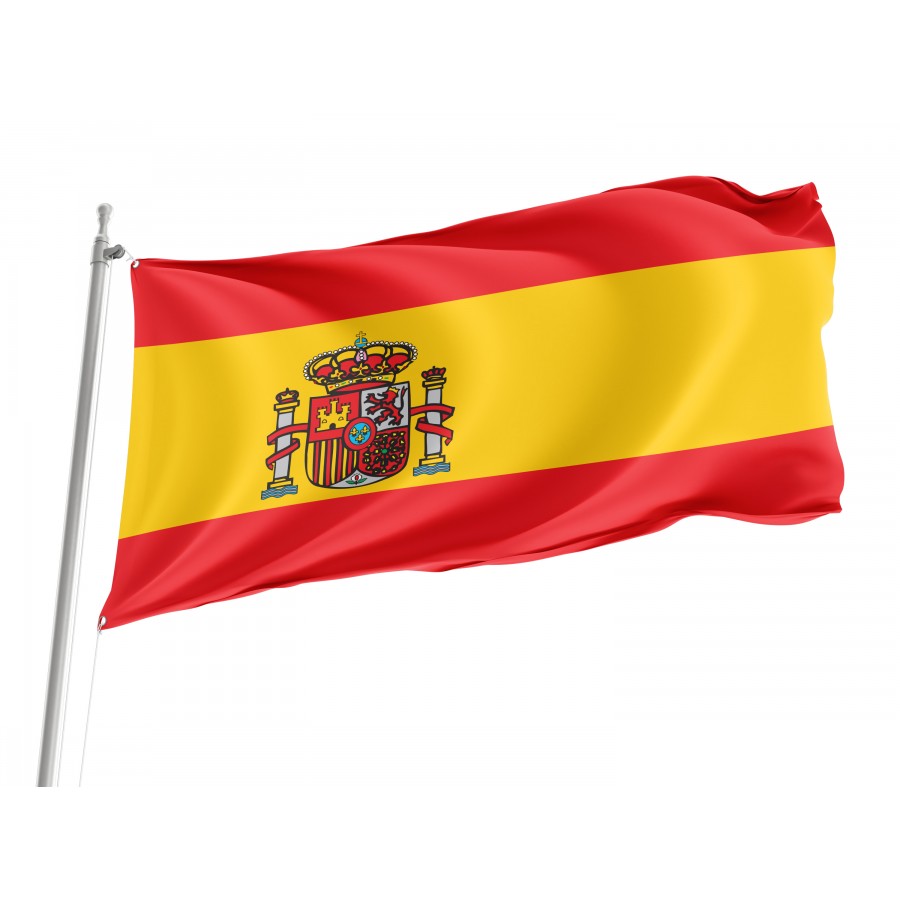 Flag Of Spain, Patriotic Flags, Unique Design Print, Flags For Indoor & Outdoor Use - High Quality Spain for Indoor and Outdoor Use