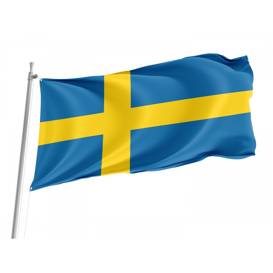 Flag of Sweden, Patriotic Flags, Unique Design Print, Flags for Indoor & Outdoor Use