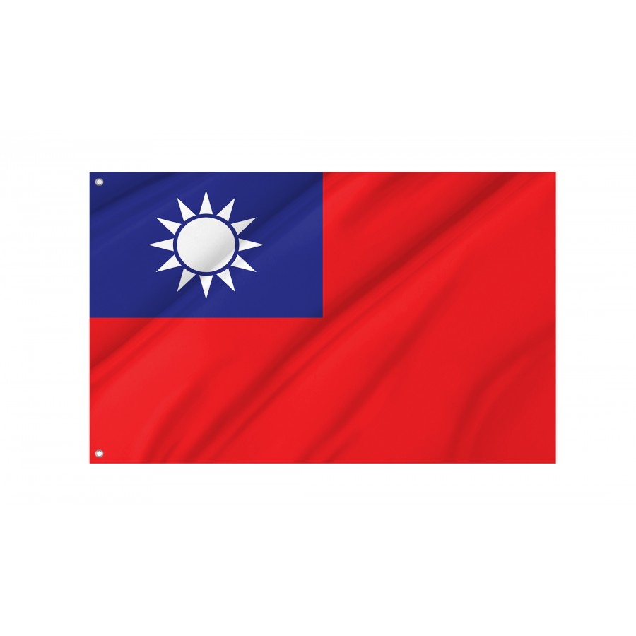Flag of Taiwan, Patriotic Flags, Unique Design Print, Flags for Indoor & Outdoor Use