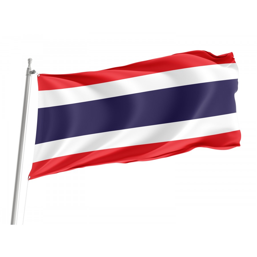 Flag of Thailand, Patriotic Flags, Unique Design Print, Flags for Indoor & Outdoor Use