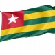 Togo Flag for Indoor & Outdoor Use - Imagine 1