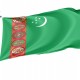 Turkmenistan Flag for Indoor & Outdoor Use - Imagine 1