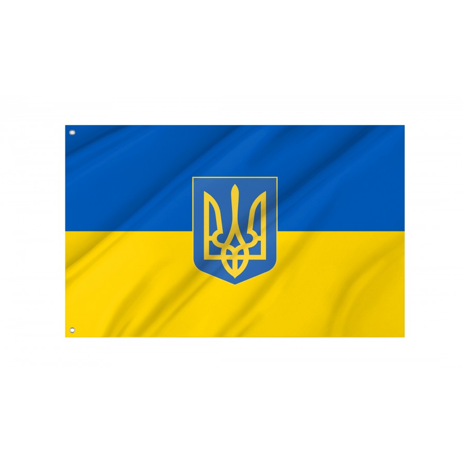 Flag of Ukraine, Patriotic Flags, Unique Design Print, Flags for Indoor & Outdoor Use