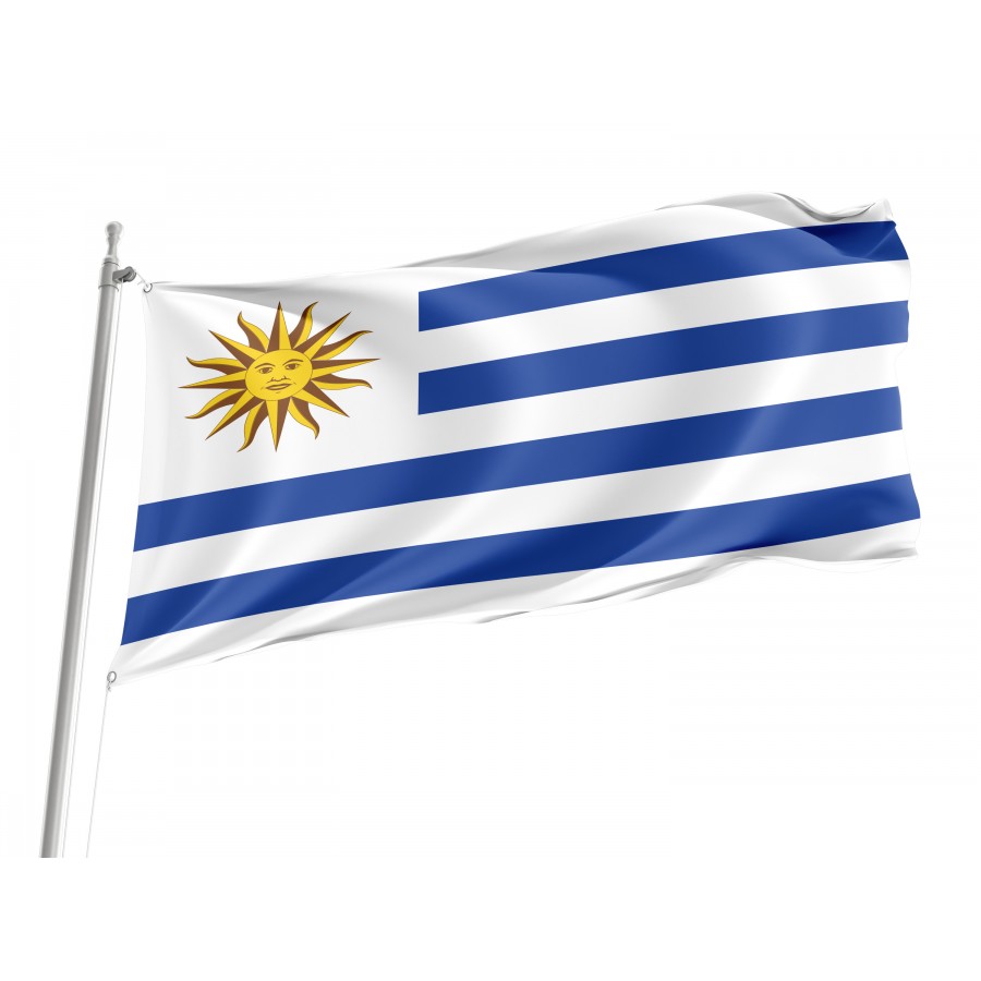 Flag of Uruguay, Patriotic Flags, Unique Design Print, Flags for Indoor & Outdoor Use