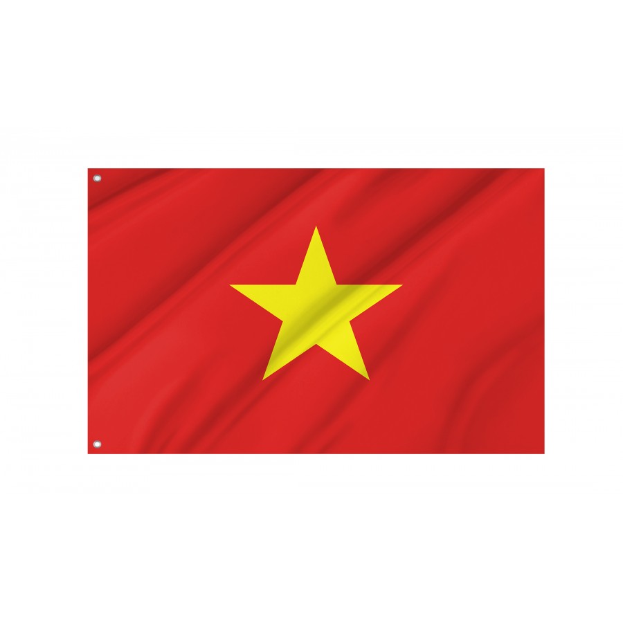 Flag of Vietnam, Patriotic Flags, Unique Design Print, Flags for Indoor & Outdoor Use