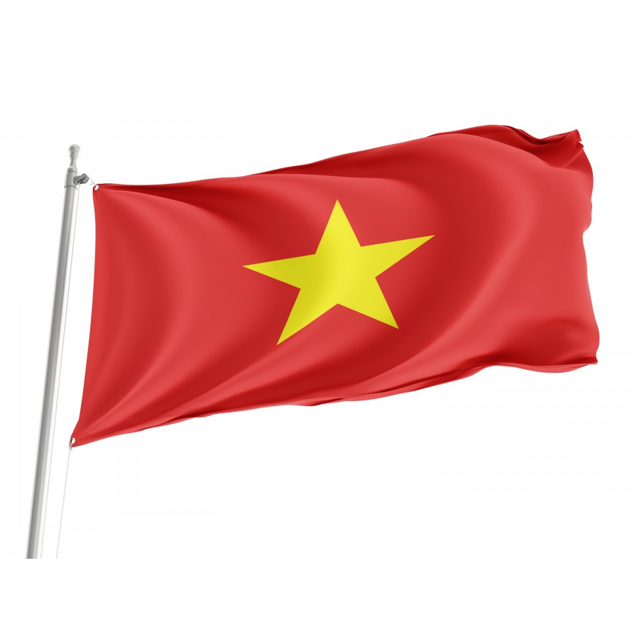 Flag of Vietnam, Patriotic Flags, Unique Design Print, Flags for Indoor & Outdoor Use