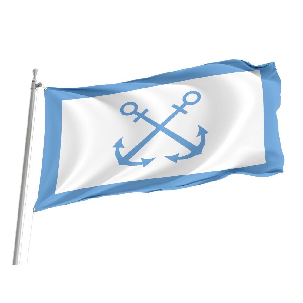 Argentine Prefecture Flag for Indoor & Outdoor Use Argentine Prefecture Flag for Indoor & Outdoor Use
